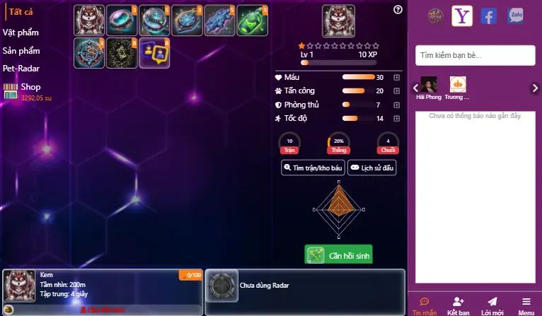 Xu – Vật phẩm – Phần thưởng (Người chơi cần biết)